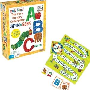 Briarpatch The Very Hungry Caterpillar Spin & Seek ABC Game